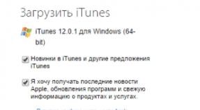 iTunes for dummies: installation and update on PC (Windows) and Mac (OS X), manual and automatic checking for iTunes updates