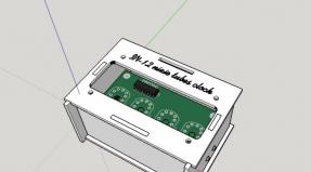 Jam lain dengan indikator pelepasan gas Fitur jam buatan sendiri