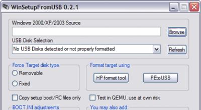 Burning a disk image to a USB flash drive