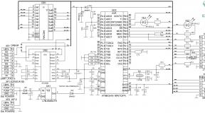 AVR programmers Connection diagram jtag ice atmega8