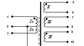 Трансформатор тсш 170 3 схема подключения